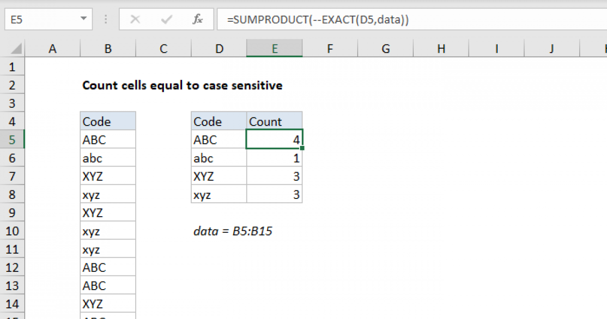 count-cells-equal-to-case-sensitive-excel-formula-exceljet